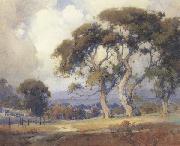 Oaks in a California Landscape unknow artist